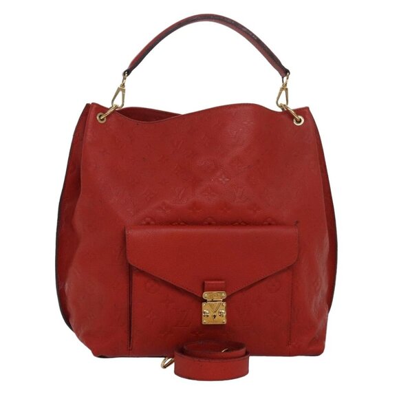 LOUIS VUITTON Monogram Empreinte Metis Hand Bag 2way - Picture 1 of 15